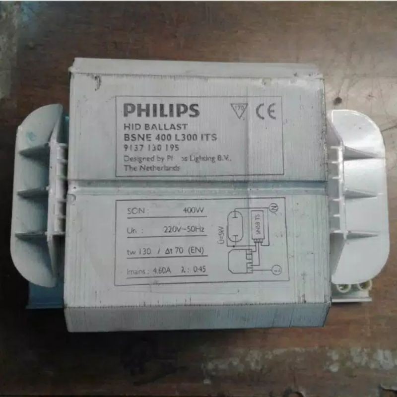 Philips balast BSN/BSNE 400w