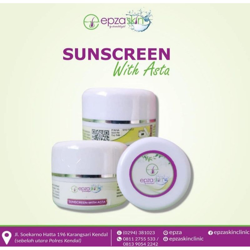 REKOMENDASI DOKTER TABIR SURYA SUNSCREEN SPF50 TABIR SURYA ASTA EPZA SKIN