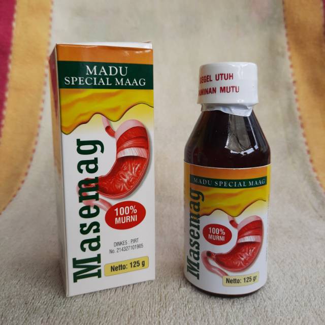 MADU Spesial Maag, Obat Maag Asam Lambung GERD - Masemag - Madu Khusus untuk Magh Magg Akut Kronis