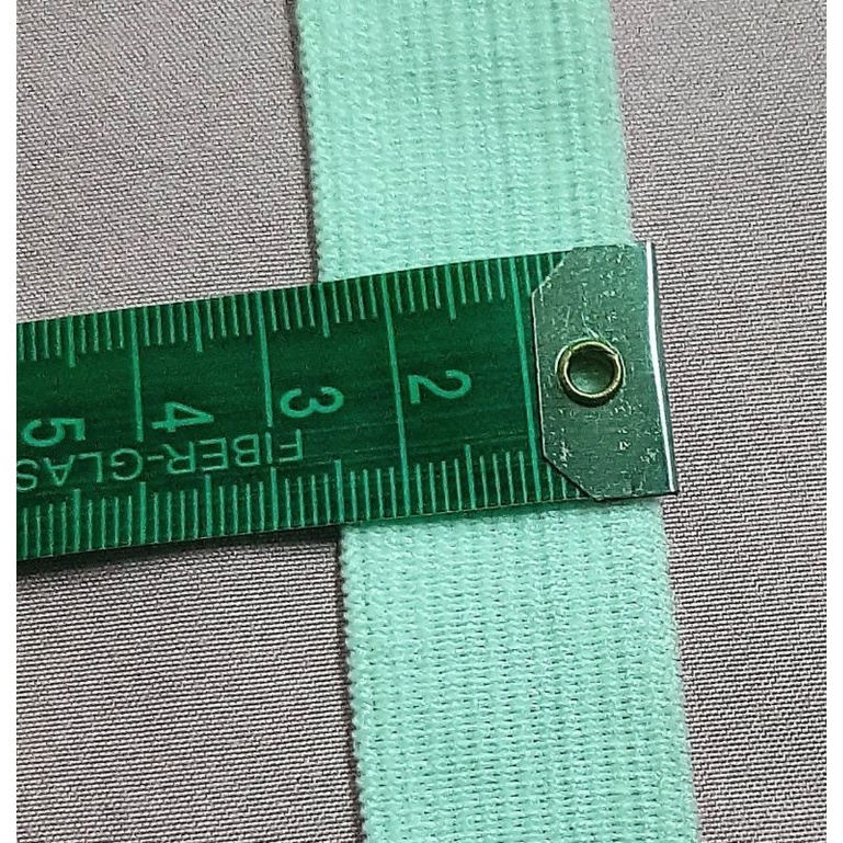 karet kolor  harga per meter-2,1/2 CM