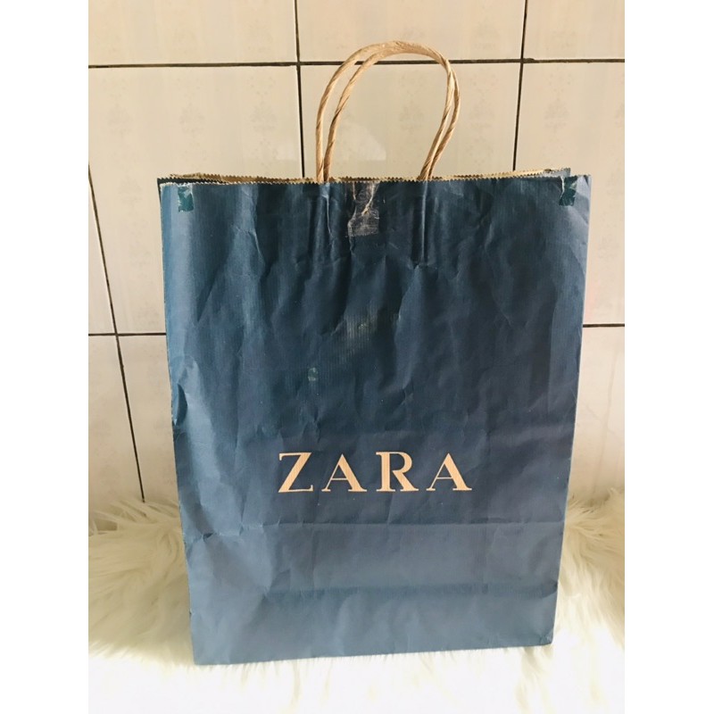 

paper bag zara original store