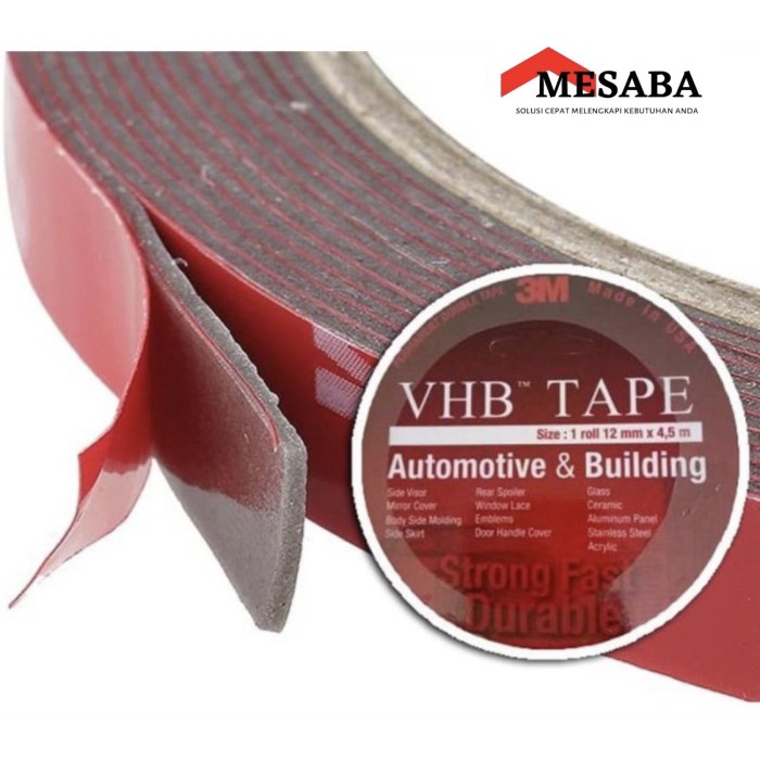 

Sale!!! Vhb Tape 3M 12Mm X 4,5M Original Murah