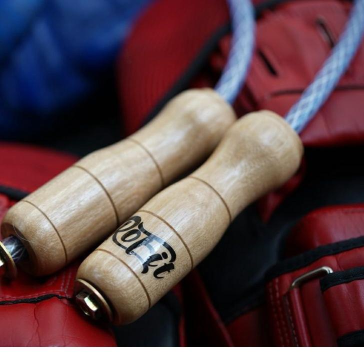 ((REKOMENDASI)) Lompat Tali Skipping jump Rope Selang weighted berat boxing tinju Rofit