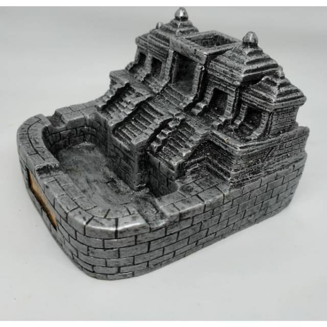 (BISA COD) MINIATUR &amp; ASBAK CANDI RATU BOKO PALACE FIBERGLASS 19 X 19 X 12 CM PAJANGAN DEKORASI UNIK