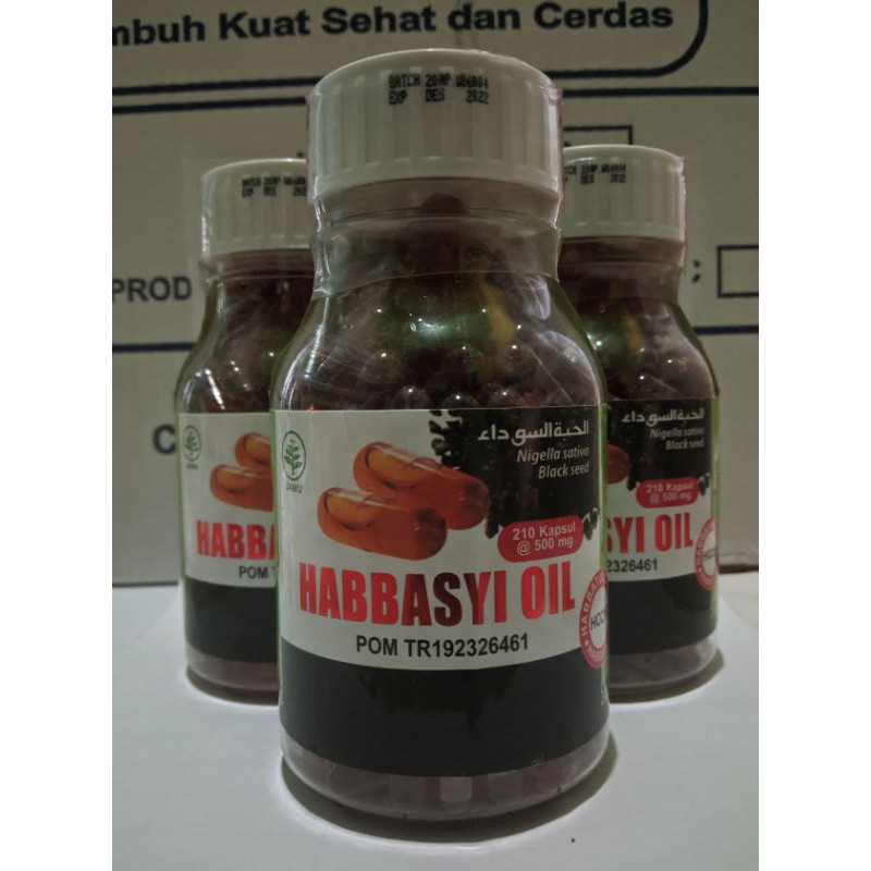 Habbasyi Oil 210 kapsul