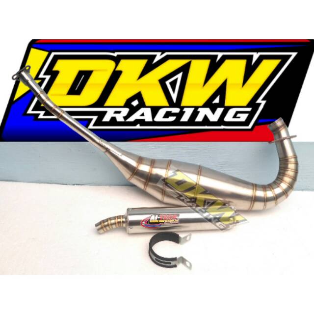 Knalpot racing itech fullstainles for ninja R Rr ss