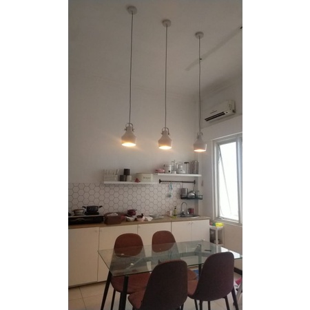 GIANO LAMPU GANTUNG/LAMPU DAPUR/LAMPU MEJA MAKAN /LAMPU LOUNGE/LAMPU KAFE/LAMPU INDUSTRIAL