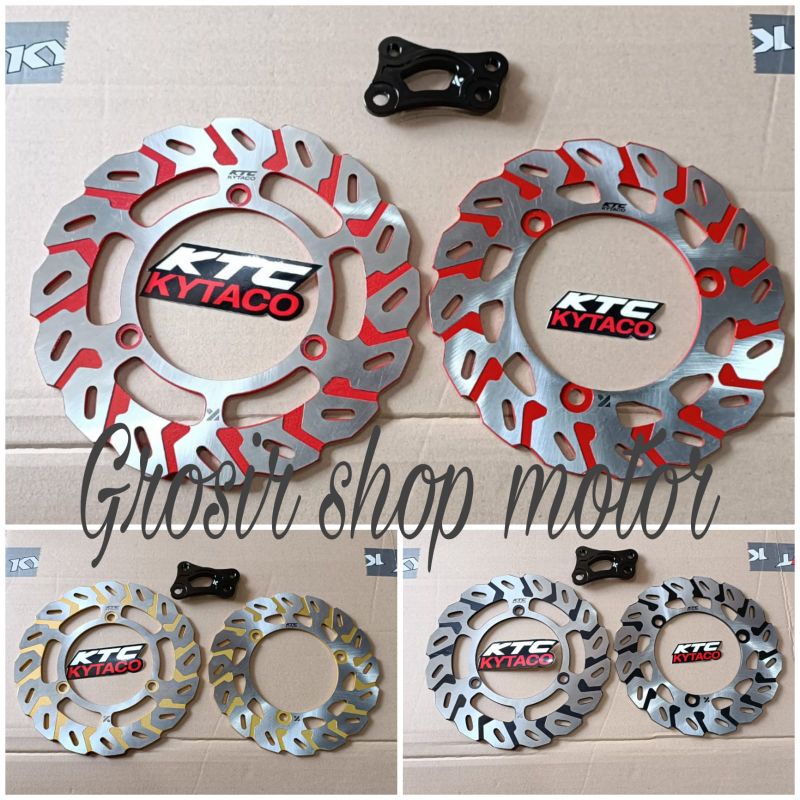 Set disc brake ktc kytaco original Nmax new , Nmax old / Cakram kytaco ktc Nmax new old / Disc depan