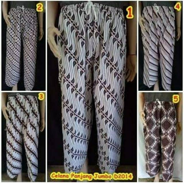  CELANA  PANJANG JUMBO BOIM BATIK  CELANA  PRIA CELANA  WANITA  