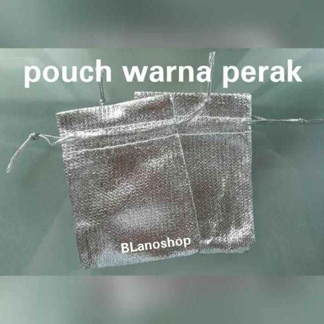 

Kantong Warna Metalik Size S 1 PC Pouch For Gift Bag