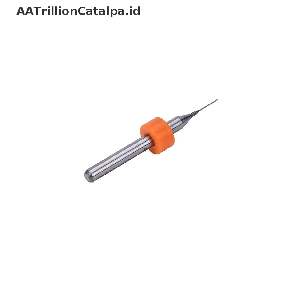 Aatrillioncatalpa 10PCS / Set Mata Bor Micro Drill Bits 0.1mm-1.0mm Untuk Papan Sirkuit PCB CNC
