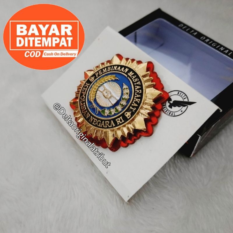 Brivet/Pin/Wing Binmas/Bhabinkamtibmas Polri