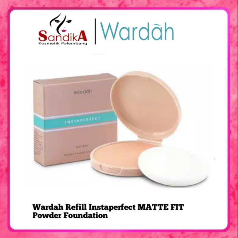 Wardah Refill Instaperfect Matte Fit Powder Foundation (100% Original)