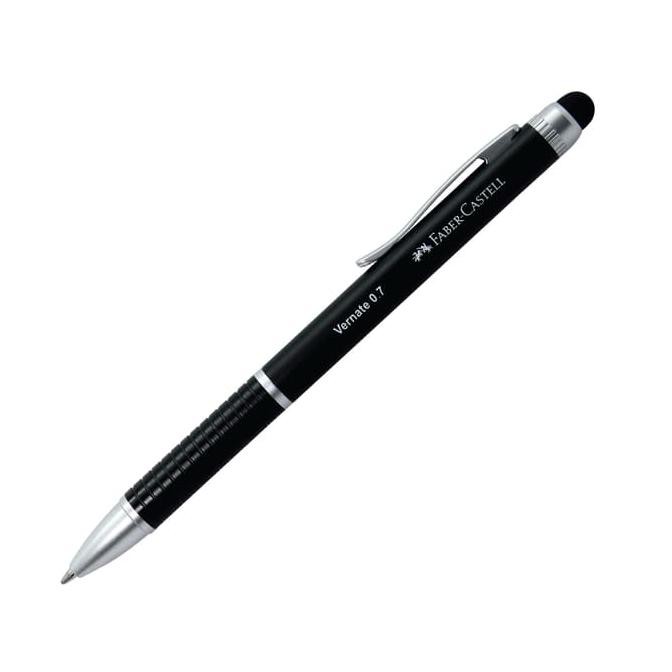 

Faber-Castell Stylus Pen Vernate 0.7 Black Barrel Black - Blue Ink SALE