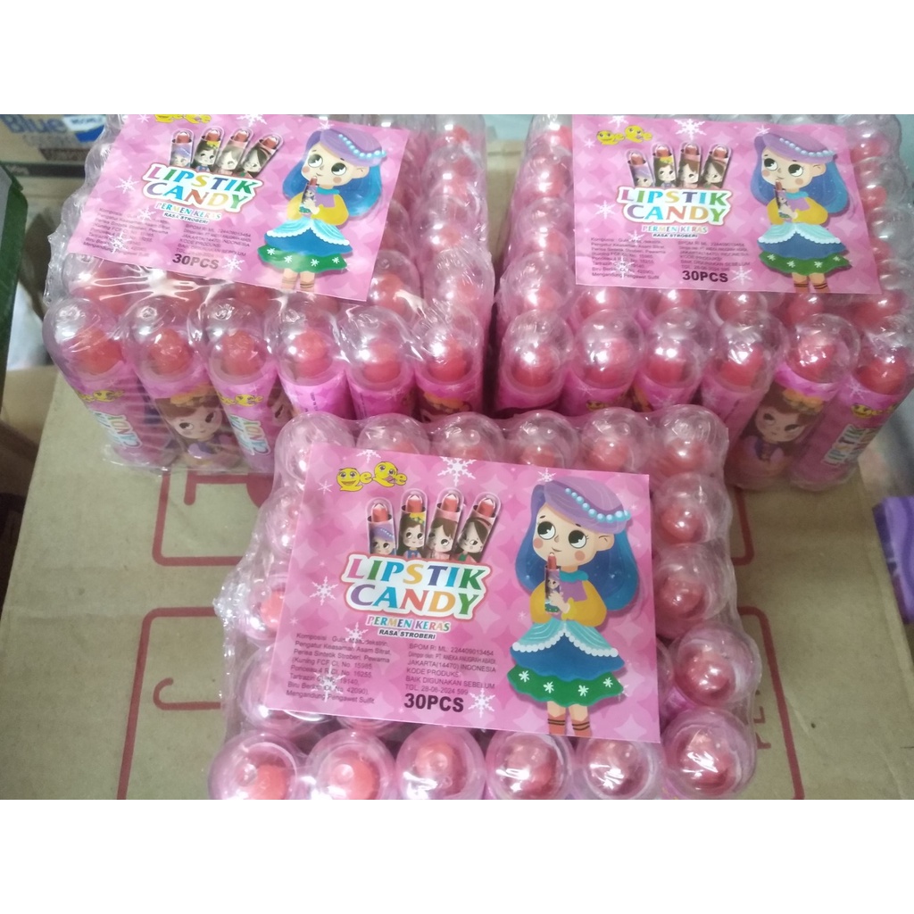 

PERMEN LIPSTIK CANDY ISI 30PCS