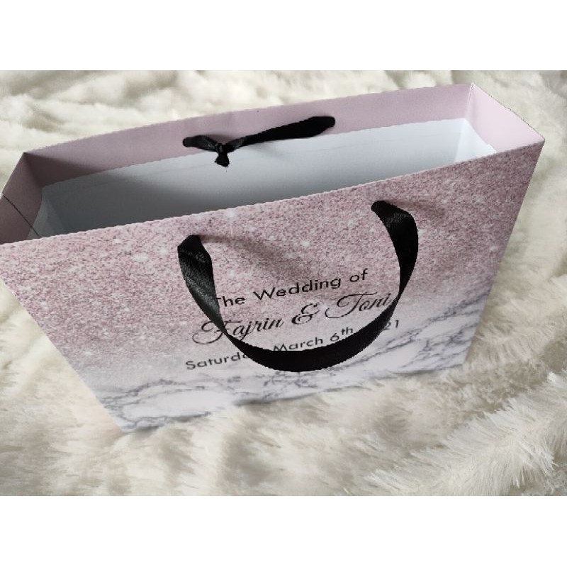 

PAPERBAG BRIDESMAID 24X17X7CM paper bag bridesmaid tas kertas tas souvenir murah