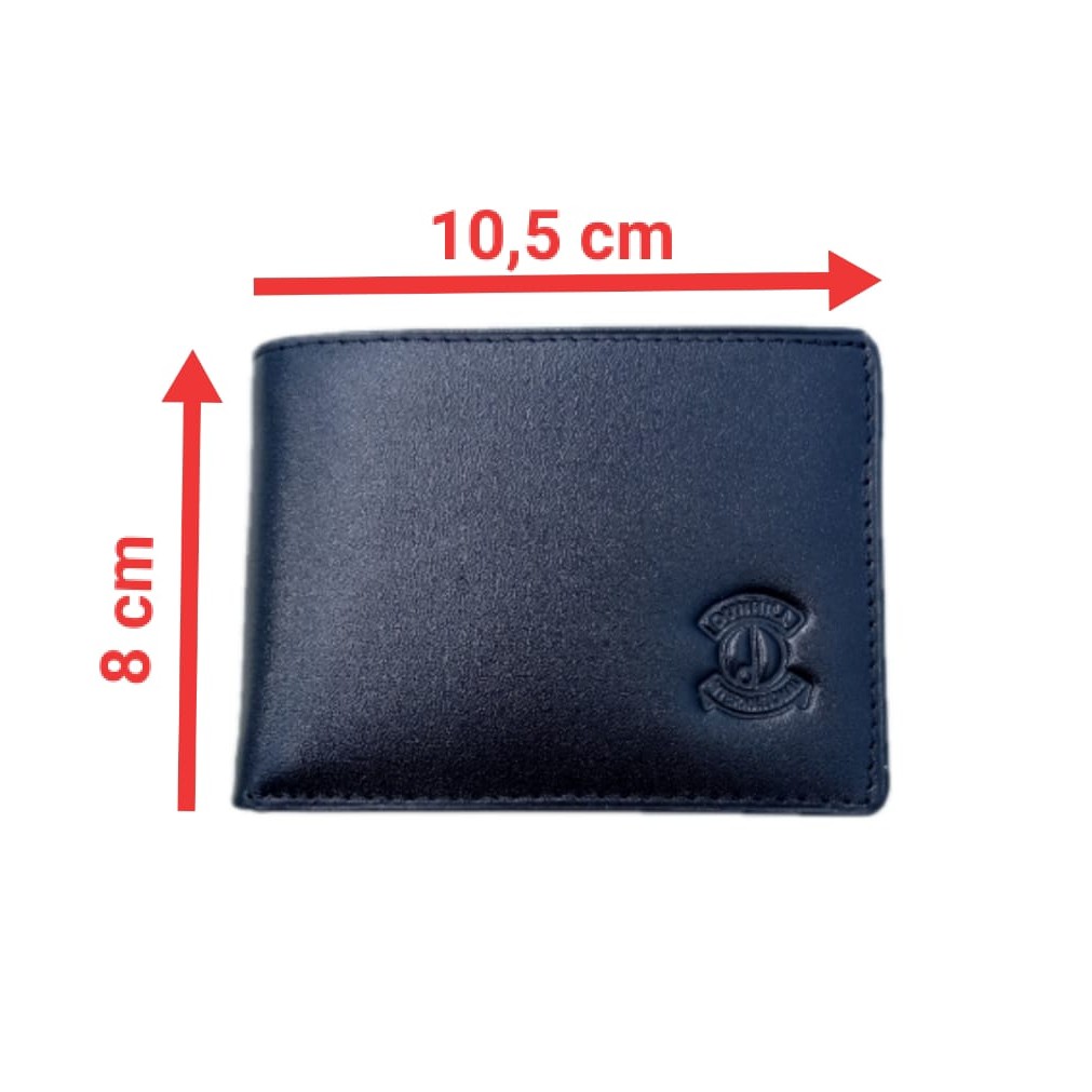 Dompet Pria Mini DHL Kulit Asli Tanpa Resleting