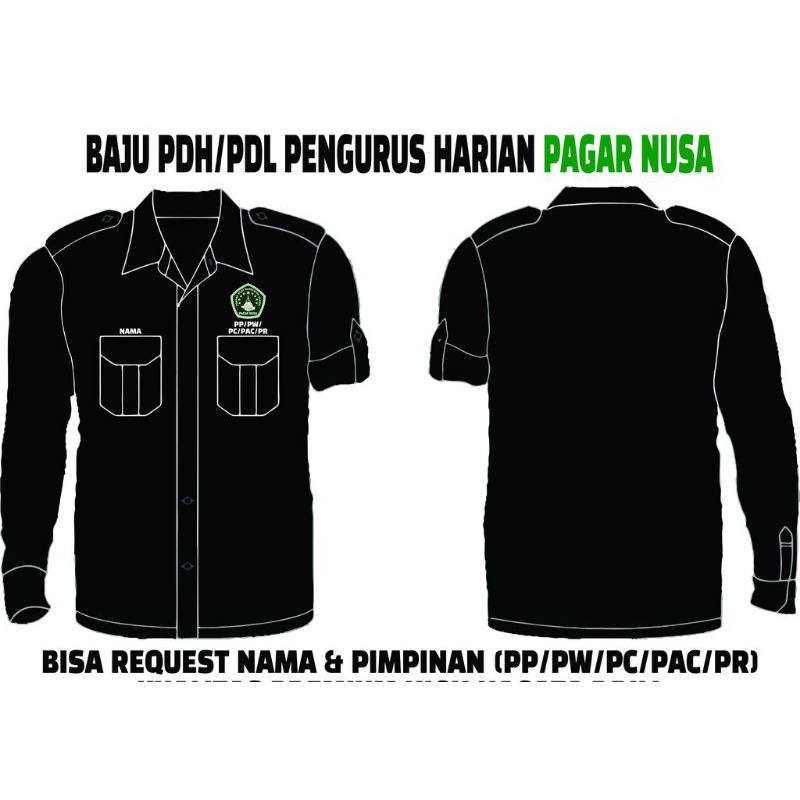 KEMEJA PDL/PDH PENGURUS PAGAR NUSA