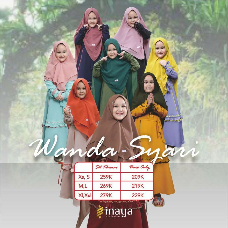 WANDA SYARI KIDS BY INAYA KIDS
