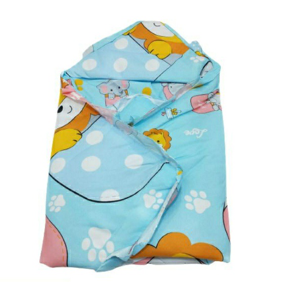 SELIMUT BAYI CHEKIDDO BAHAN HALUS LEMBUT TEBAL / HOODIE BLANKET BABY