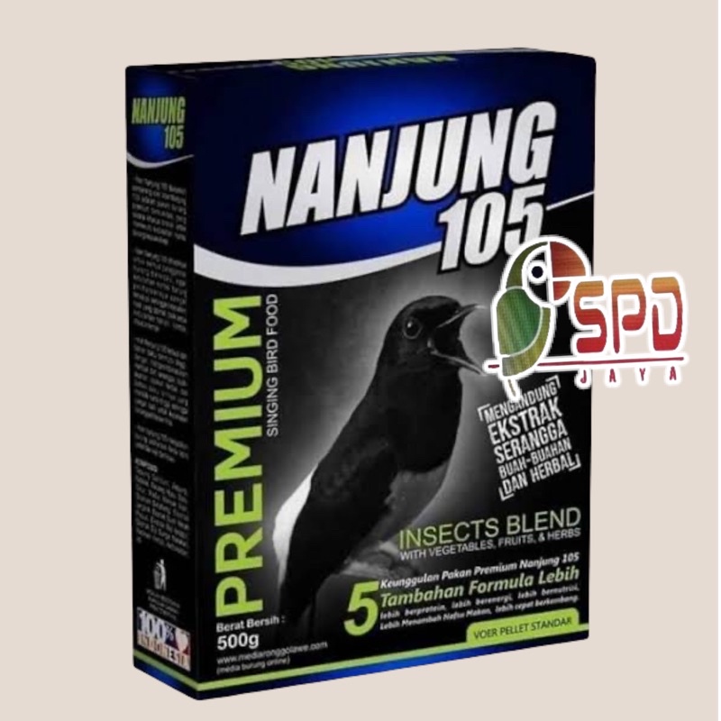 PAKAN MURAI LOMBA PREMIUM NANJUNG 105 500gram