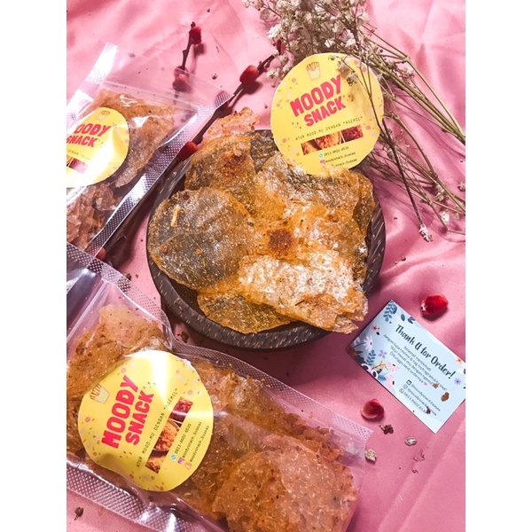 

Kripik Kaca Pedas jeruk