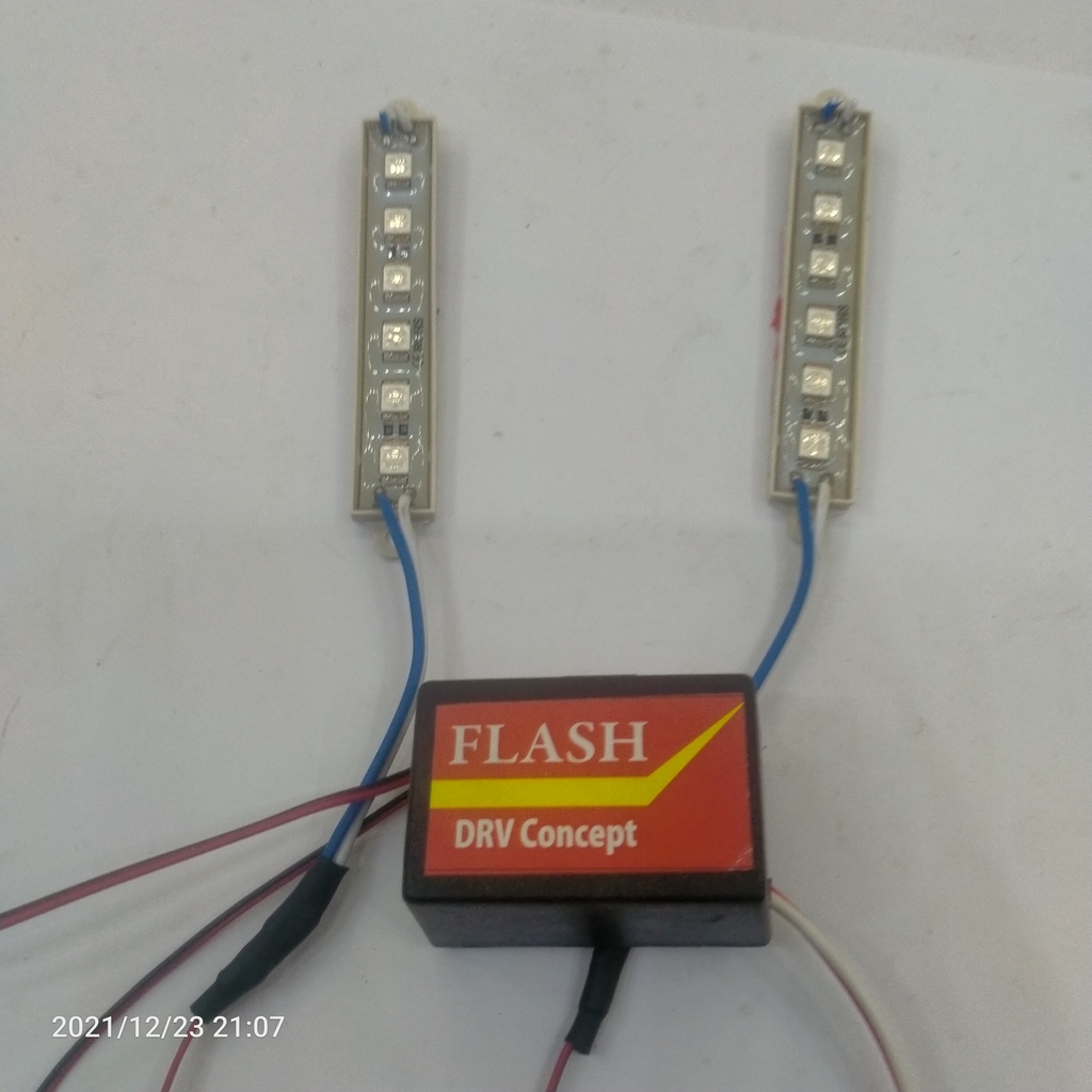 LAMPU KOLONG KEDIP 3 MODE 6 MATA ARUS 12V