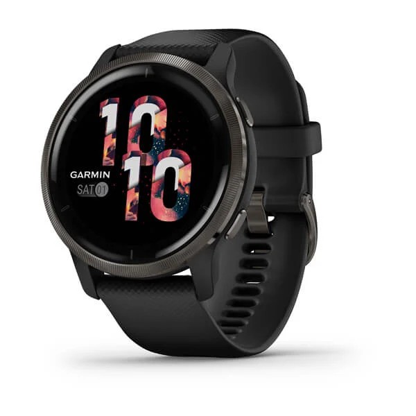 Garmin Venu 2 Series GPS WiFi Silicone Band - Garansi Resmi TAM 2 Tahun