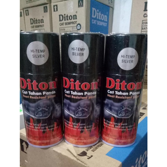 pilok pilox diton hi temp silver 150cc pilok anti panas pilok knalpot redi stok