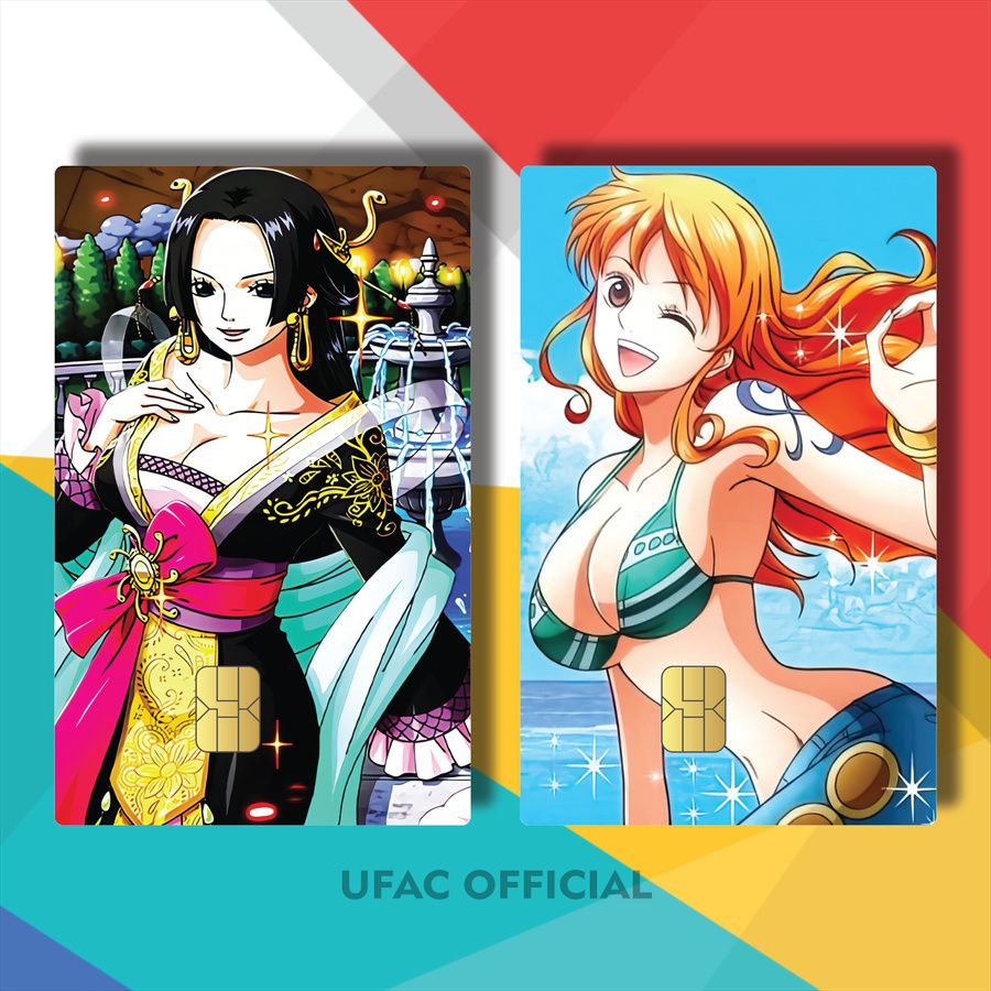 21-40 CASING ATM ANIME ONE PIECE NEFERTARI VIVI NAMI GGGZX/GBRS3/ STIKER FLAZZ ANIME LUFFY UTA ONE P