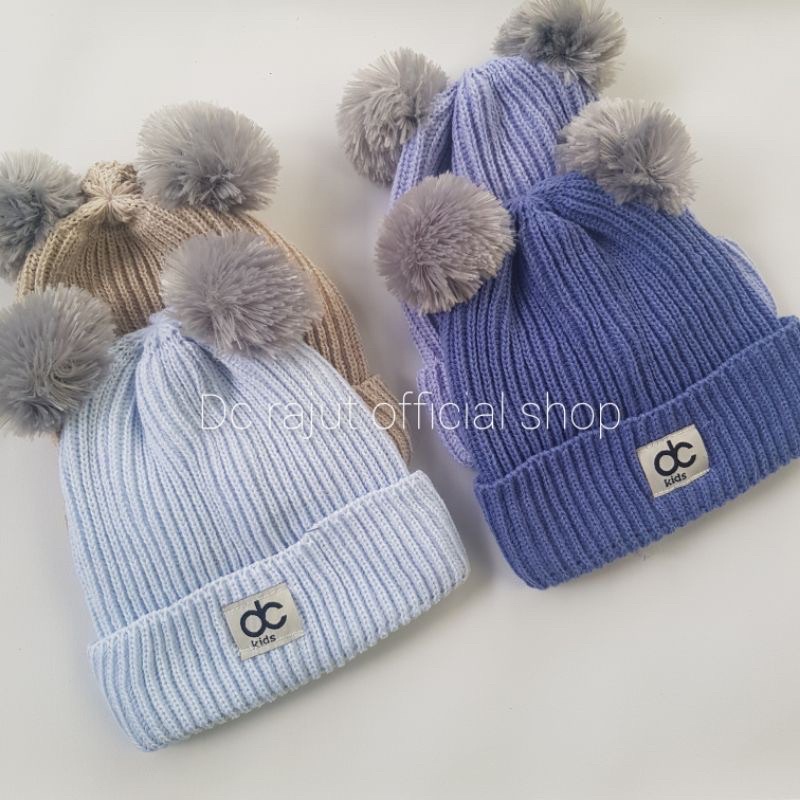 TOPI KUPLUK POM POM MURAH ORIGINAL