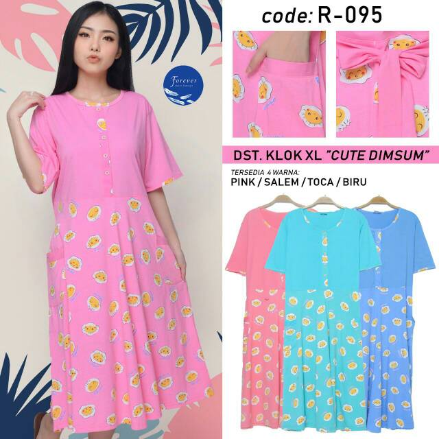 DASTER KLOK XL CUTE DIMSUM FOREVER
