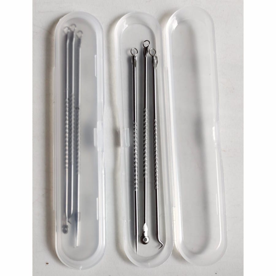 Pinset Alat Pencetan Jerawat Komedo set isi 3
