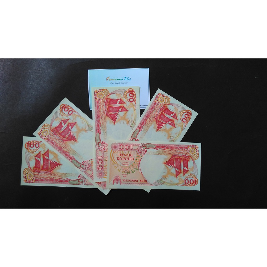 Uang kuno lama jadul 100 rupiah emisi 1992