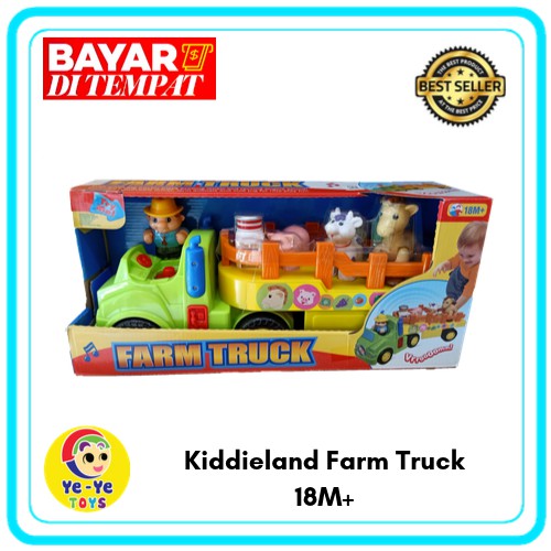 Mainan Edukasi Kiddieland Farm Truck