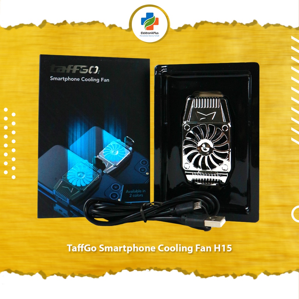 Smartphone Air Cooling Fan Kipas Pendingin Radiator Heat Sink Colokan USB