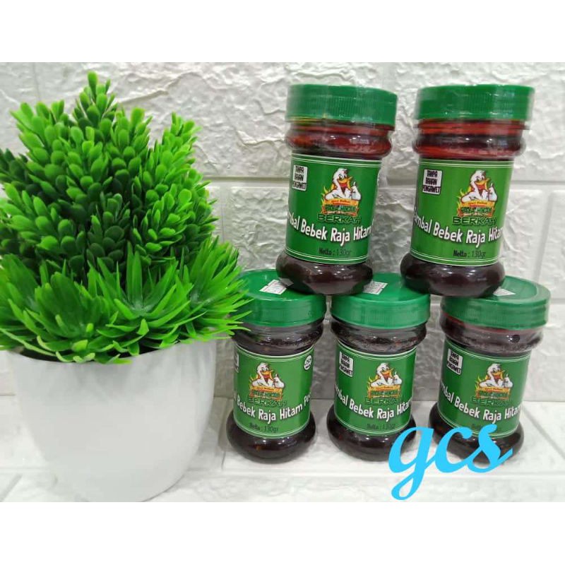 

SAMBAL BEBEK RAJA HITAM PEDAS