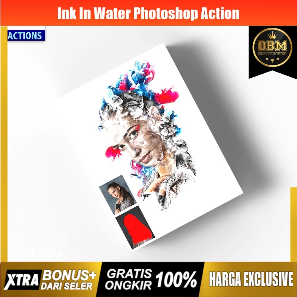 Ink in Water Photoshop Action