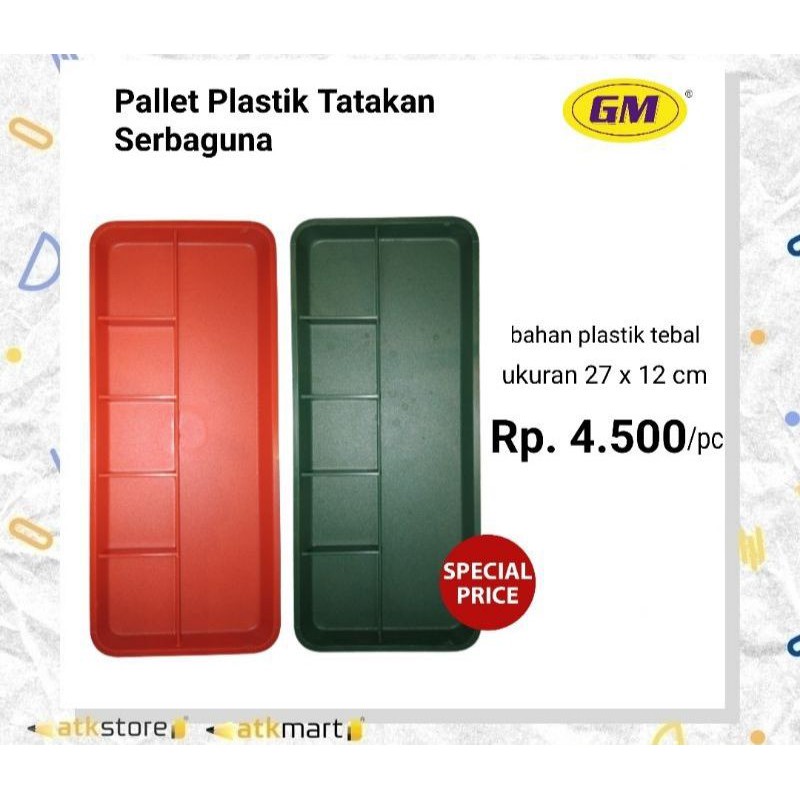 

Palet Plastik 27 x 12cm