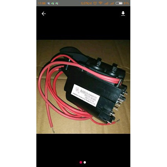 Stok Ready fbt flyback tv LG ultra slim BSC 25   NO 363 LG 21 inch ultra slim origional terlaris