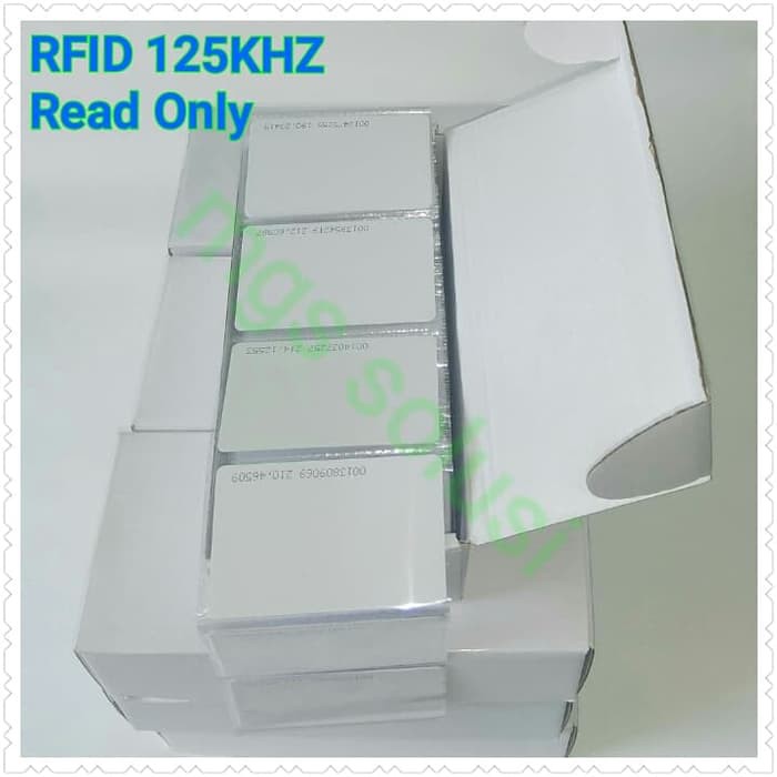 

Kartu Rfid 125Khz - Kartu Proximity - Id Card 125 Khz-Kartu Absen Pa Murah