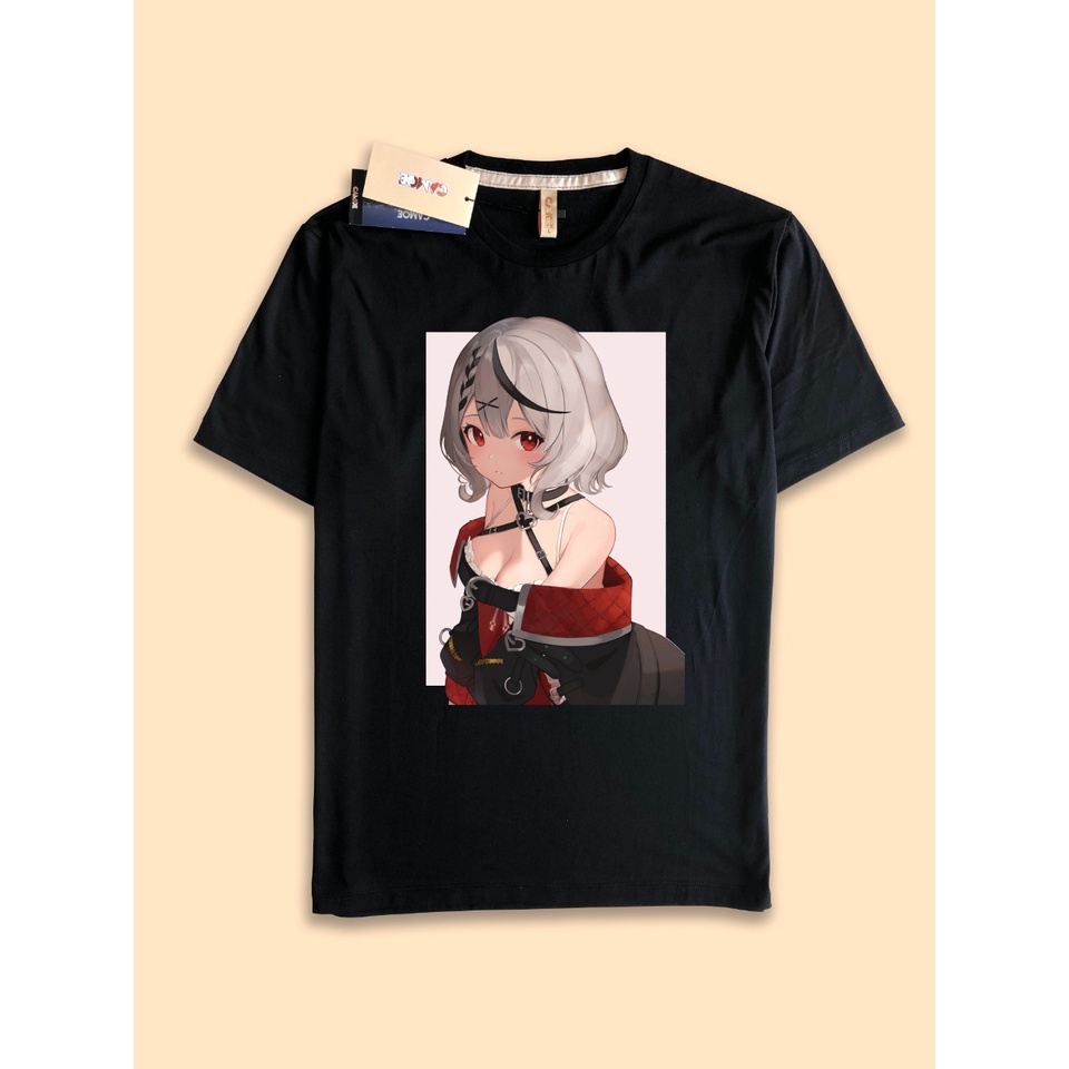 Kaos Tshirt vTuber Hololive Sakamata Chloe Anime