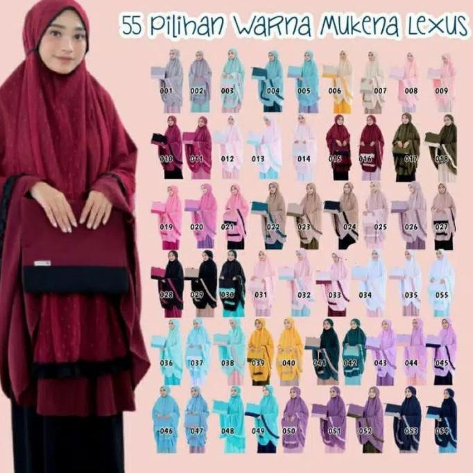 Ori&Terjamin Mukena Prancis Lexus Mukena Tulle Lexus Original By Dalanova