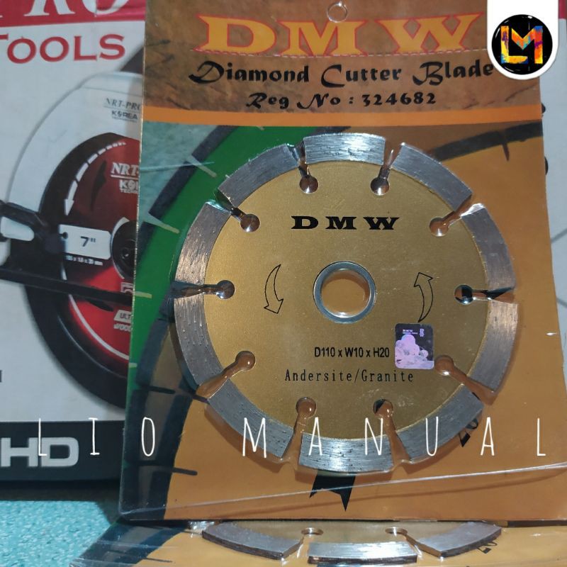 gerinda diamond 4 INCHi DMW 4 pemotong keramik