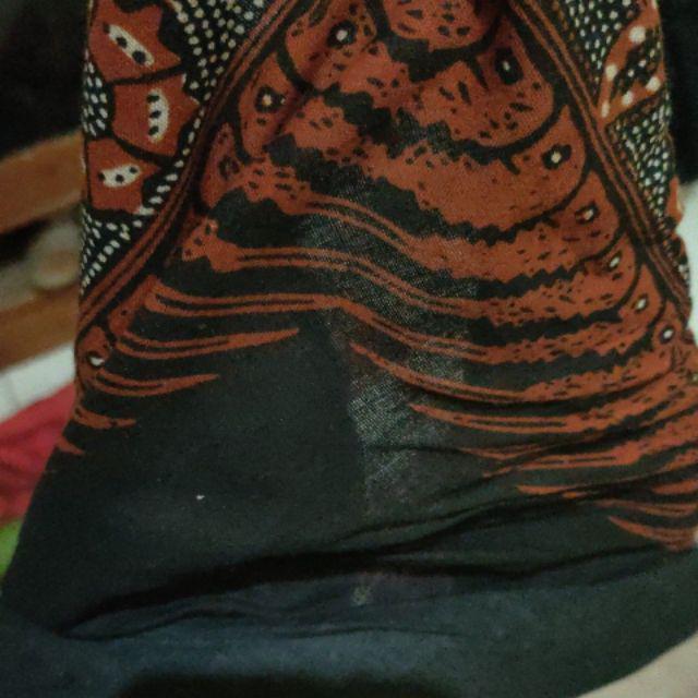 Ikat Kepala Segi Empat //ikat Kepala Motif Batik Parang //ikat Kepala Batik Solo