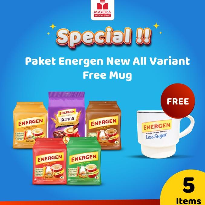 

Energen Sereal New All Variant