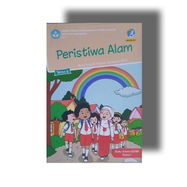 Buku tematik kelas 1 tema 8 peristiwa alam diknas