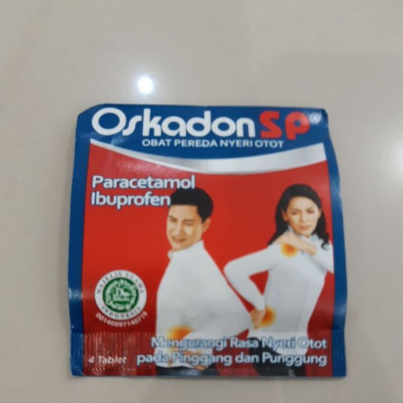 Oskadon Sp obat nyeri otot isi 4tablet