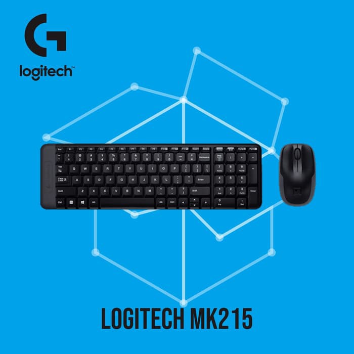 Logitech MK215 Wireless Keyboard Mouse