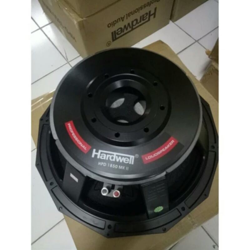 Speaker Komponen HARDWELL HPD 1850 HPD1850 ORIGINAL 18 inch Component
